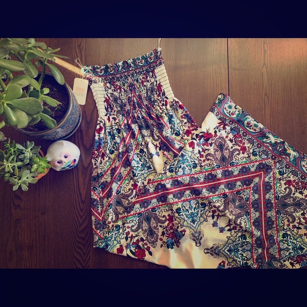 Patterned Maxi Dress